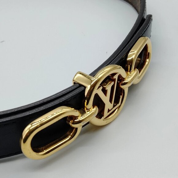 Louis Vuitton Belt Browns Black Monogram mon452-102925 - Picture 6 of 9